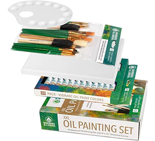 Imagen 3 de 7 de Pinceles Y Brochas Para Pintura Suministros Pintura Al Óleo