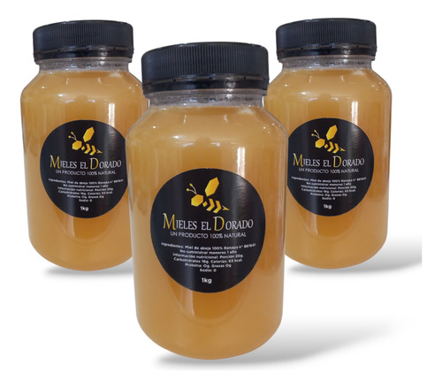 Miel De Abejas Pura 100% Sin Tac 1k Envíos A Todo El País