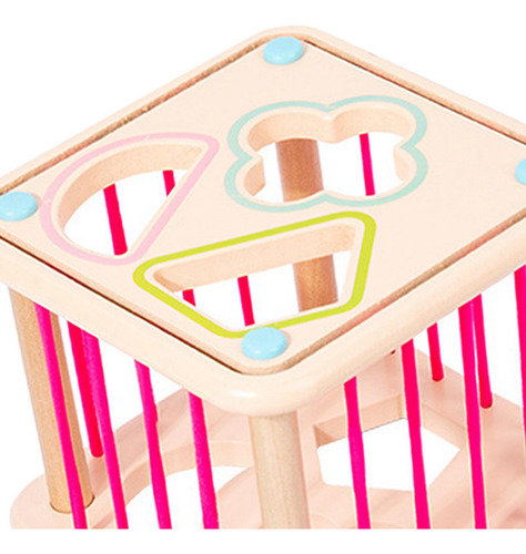 Sensory Bin Toys Shape Sorter Toy Habilidades Estilo B