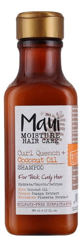 Shampoo Maui Moisture Coconut Oil 385ml Rizos Definidos