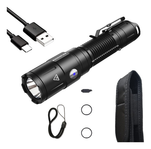 Soonfire Ds35 Linterna Led Cree Ultrabrillante, Linterna Tct