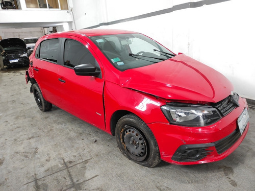 Volkswagen Gol Trend 2017 En Marcha Chocado Poloautos