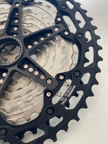 Cassete Deore Xt Shimano Cs-m8100 10/51d 12 Velocidades Prateado 10 51