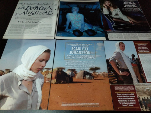 (ao020) Scarlett Johansson * Recortes Revistas Clippings