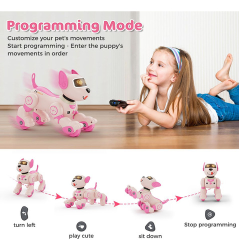 Robot De Juguete Interactivo Para Niños Con Control Remoto