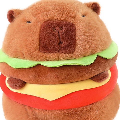 A Muñeco De Peluche De Hamburguesa, Juguete De Peluche 35cm