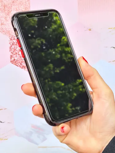 Funda Electro Transparente Borde Color Para iPhone 11 Pro