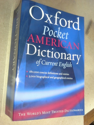 Dicionário Oxford Pocket American Of Current English.
