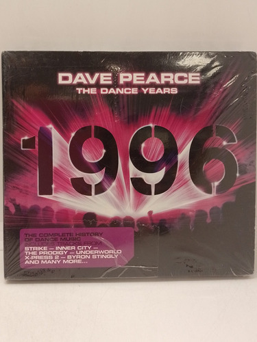 Dave Pearce The Dance Years 1996 Cd Doble Nuevo 