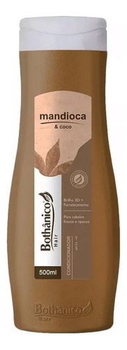  Condicionador Mandioca & Coco 500ml - Bothânico