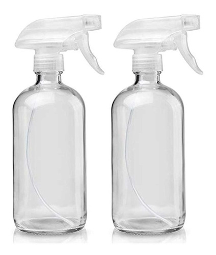 Frascos Con Gotero Botellas De Vidrio Con Spray Vacías 16 Oz