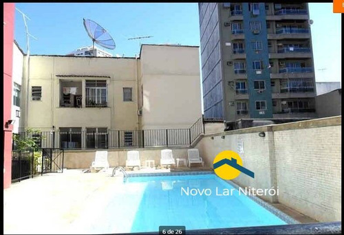 Imagem 15 de 15 de Excelente Apartamento Em Icaraí Frente E Sol Da Manhã. - 206