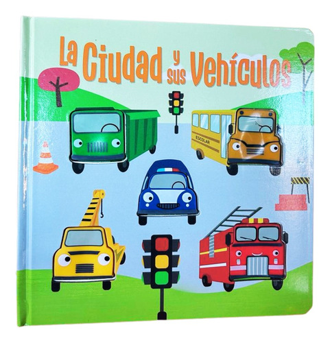 Libro Con Textura Y Sonido Vehiculos