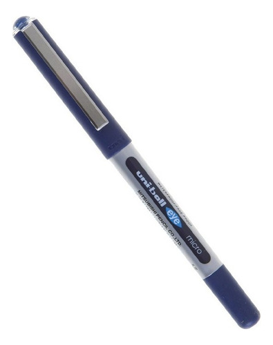 Caneta Roller-ball Eye Micro 0.5 Uni-ball Ub-150 à prova d'água Cor da tinta Azul
