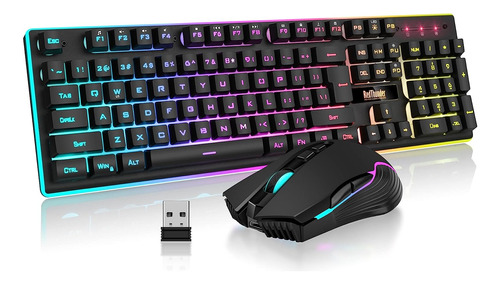 Teclado Y Mouse Redthunder K10 Para Juegos, 3800 Mah