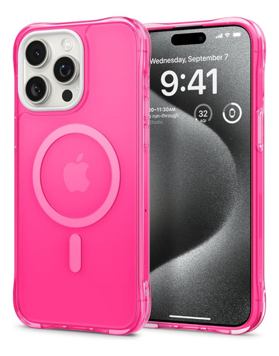 Cyrill Ultrasheer Mag Compatível Com O iPhone 15 Pro Case Pi
