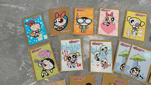 33 Cartas De Las Chicas Super Poderosas 2002 Las Chicas Superpoderosas Cartas (Usado)