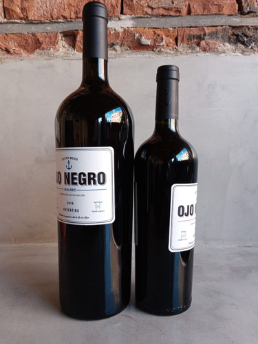 Vino Ojo Negro Malbec 2018 By Dieter Meier Por Bot. 1.5 L !
