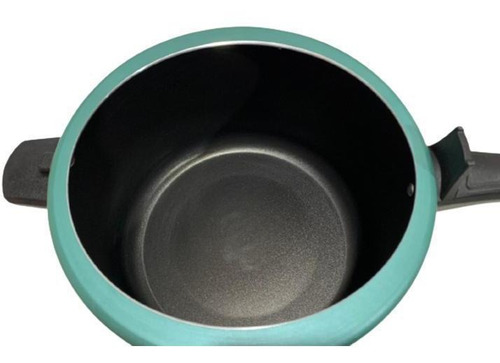 Panela De Pressão 7,0l Verde Tiffany Antiaderente Teflon