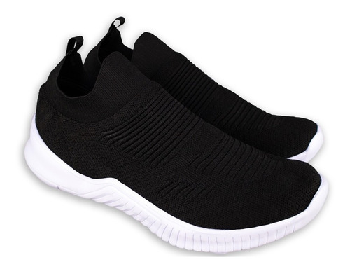 Imagen 6 de 6 de Tenis Sneka Original Mujer Hombre Negro 23 Al 28 Ruler