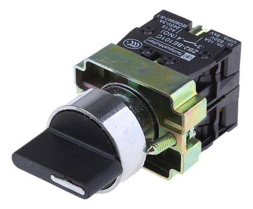22mm Rotary Switch 3 Posiciones 600v 10a Para Módulo De .