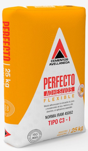 Pegamento Adhesivo Perfecto Flexible X 25 Kgs Ceramicas