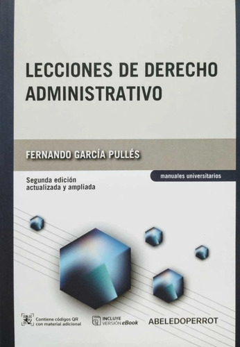 Gárcia Pullés Lecciones De Derecho Administrativo 2ª Edición
