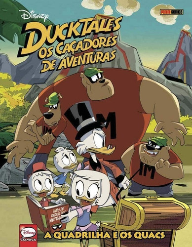 Ducktales - Os Caçadores De Aventuras - Vol. 03 - A Quadrilha E Os Quacs, De Cavalieri; Caramagna. Editora Panini Brasil, Edição 1 Em Português