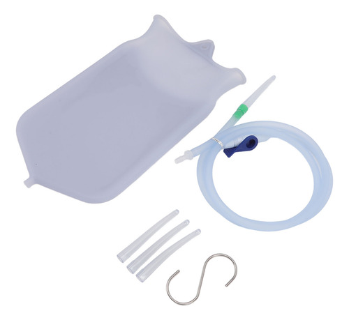 Kit De Bolsas De Silicona Para Enema, Portátil, Liviano