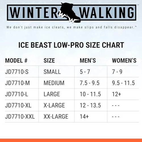 Winter Walking Ice Beast Low-pro (xl)