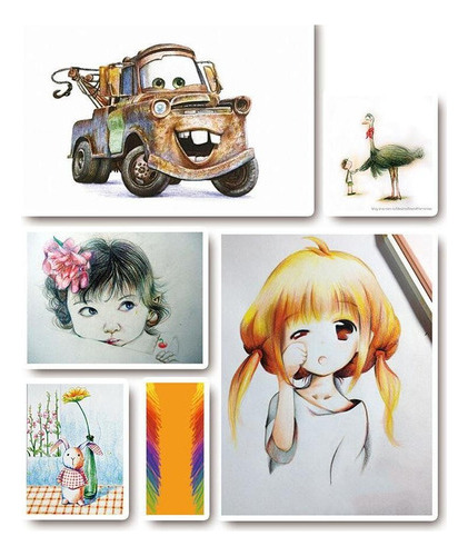 * Brutfuner Color - Comic Graffiti Pencil Set (120 Co