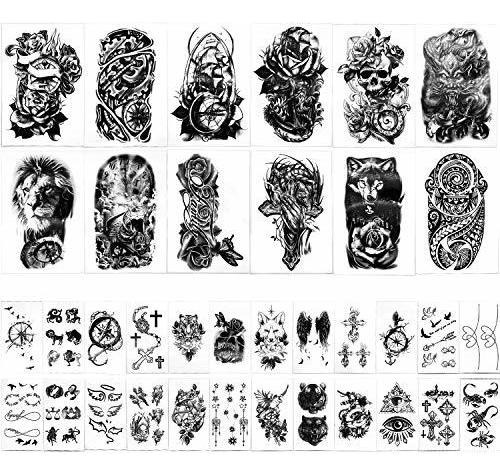  Tatuajes Temporales Para Cuerpo 