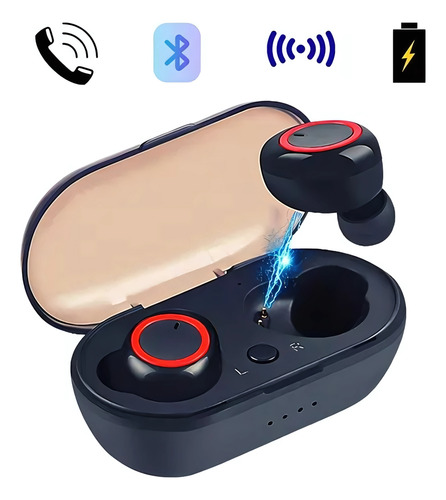 Fone De Ouvido Bluetooth Casual Android Ios Sem Fio Academia