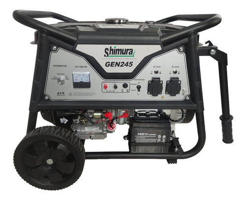 Generador 7500w 16hp 220 V Shimura Arranque Eléctrico Serva