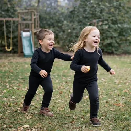 Kit 2 Conjuntos Térmicos Infantil Blusa E Calça Peluciada