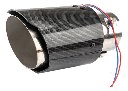 Exaustão De Fibra De Carbono Tail Throat Automobile, Termoes