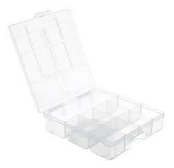 Comprar Caixa Organizadora Plástico Incolor 1,47l Porta Capsulas no Mercado Livre