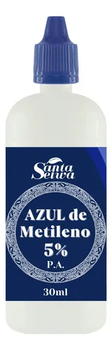 Azul Metileno Pa 5% Santa Seiwa 30ml Frasco Gotas