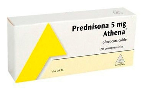 Prednisona Athena® 5mg X 20 Comprimidos