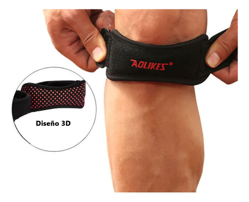 Banda Rotuliana Ajustable A Cualquier Rodilla