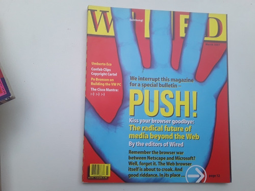 Revista Wired Push Marzo 1997 5.03