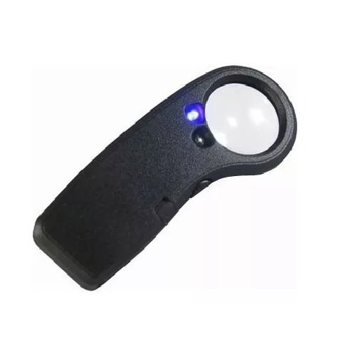 Lupa De Mano Con Luz Led Y Ultravioleta 30x Codigo 21012a