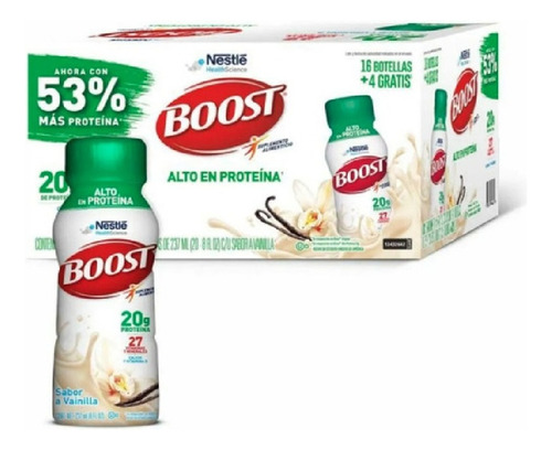 Nestlé Boost Suplemento Alto En Proteína 16/330ml