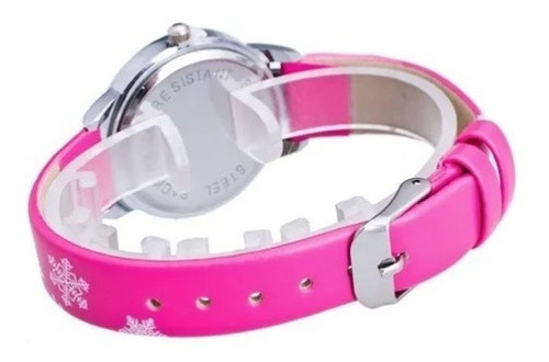 Relógio Frozen + Pulseira Frozen Meninas Novo Barato