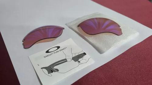 Óculos de sol oakley flak lente rosa jacket prizm barbie doblex top lupa  oakley mandrake - R$ 299.90, cor Branco (com proteção UV, polarizado)  #124601, compre agora