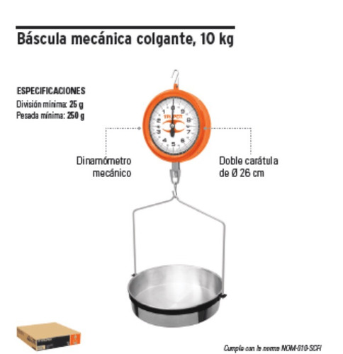 Báscula Mecánica Colgante De 10 Kilos