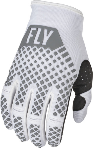 Guantes Moto Niño Fly Racing Kinetic Blanco Ym