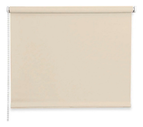 Cortina Roller Blackout Lumax 60 X 160 Cm Colores Color Beige