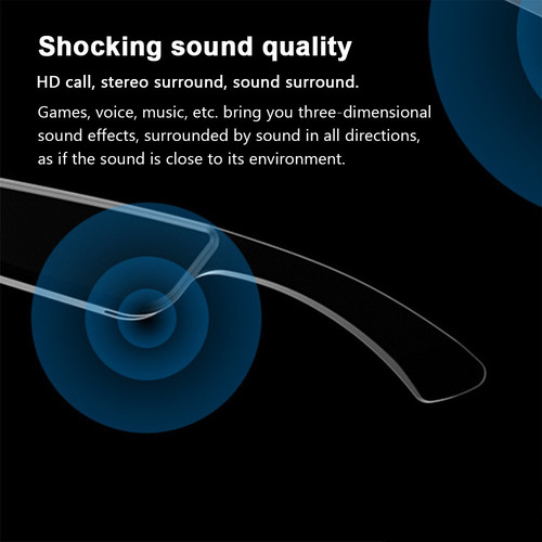 A3 Smart Wireless Bluetooth 5.0 Audífonos Lentes De Música