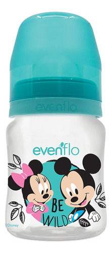 Biberón Evenflo Disney Cuello Anch 5oz Color Verde